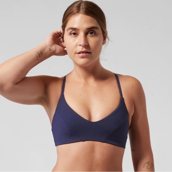 NWT! Athleta Dress Blue Triangle Bikini Top A-C - Multiple Sizes🩵 - Picture 1 of 9